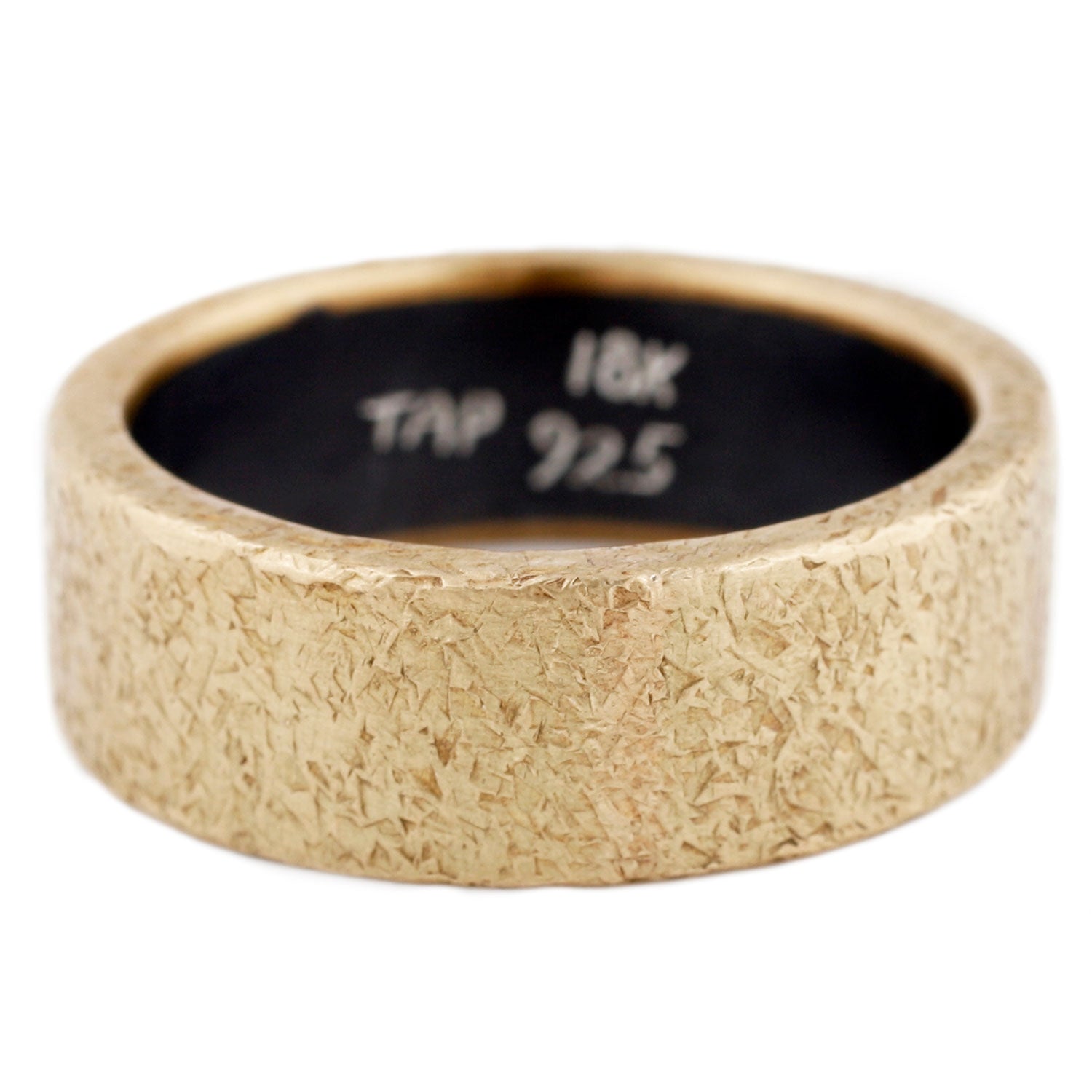 TAP by Todd Pownell Rust Band ring