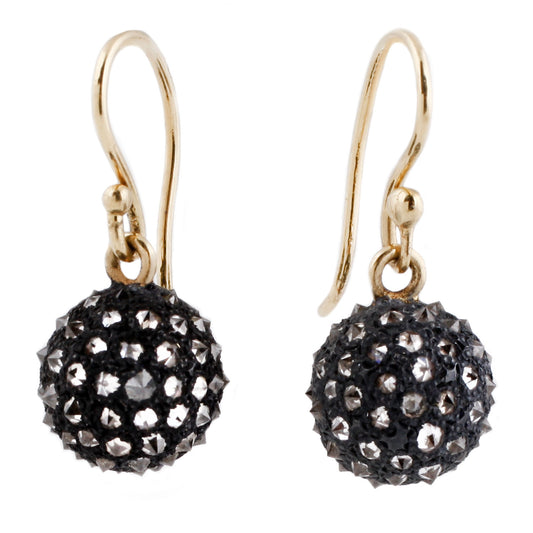 TAP by Todd Pownell Diamond Sphere Earrings