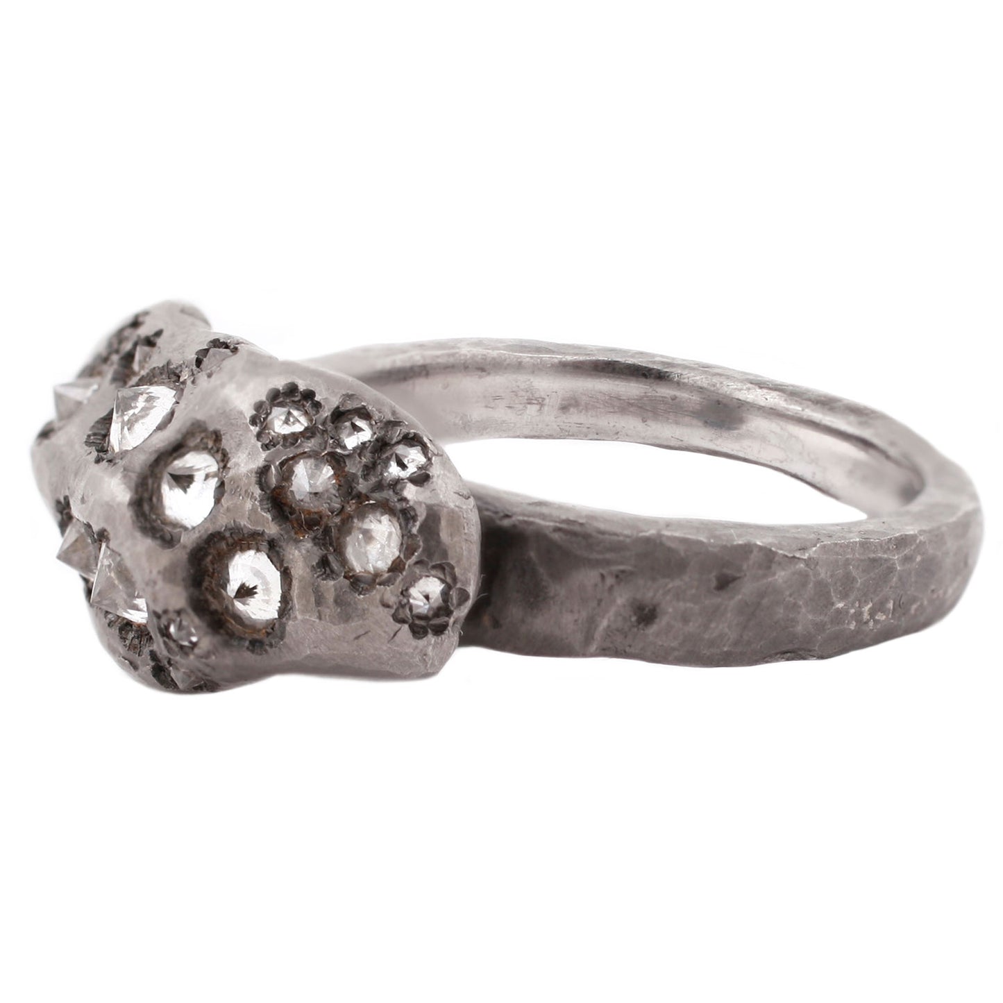 Amorphous Diamond Ring