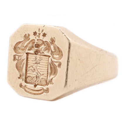 Men's Stag Gold Signet