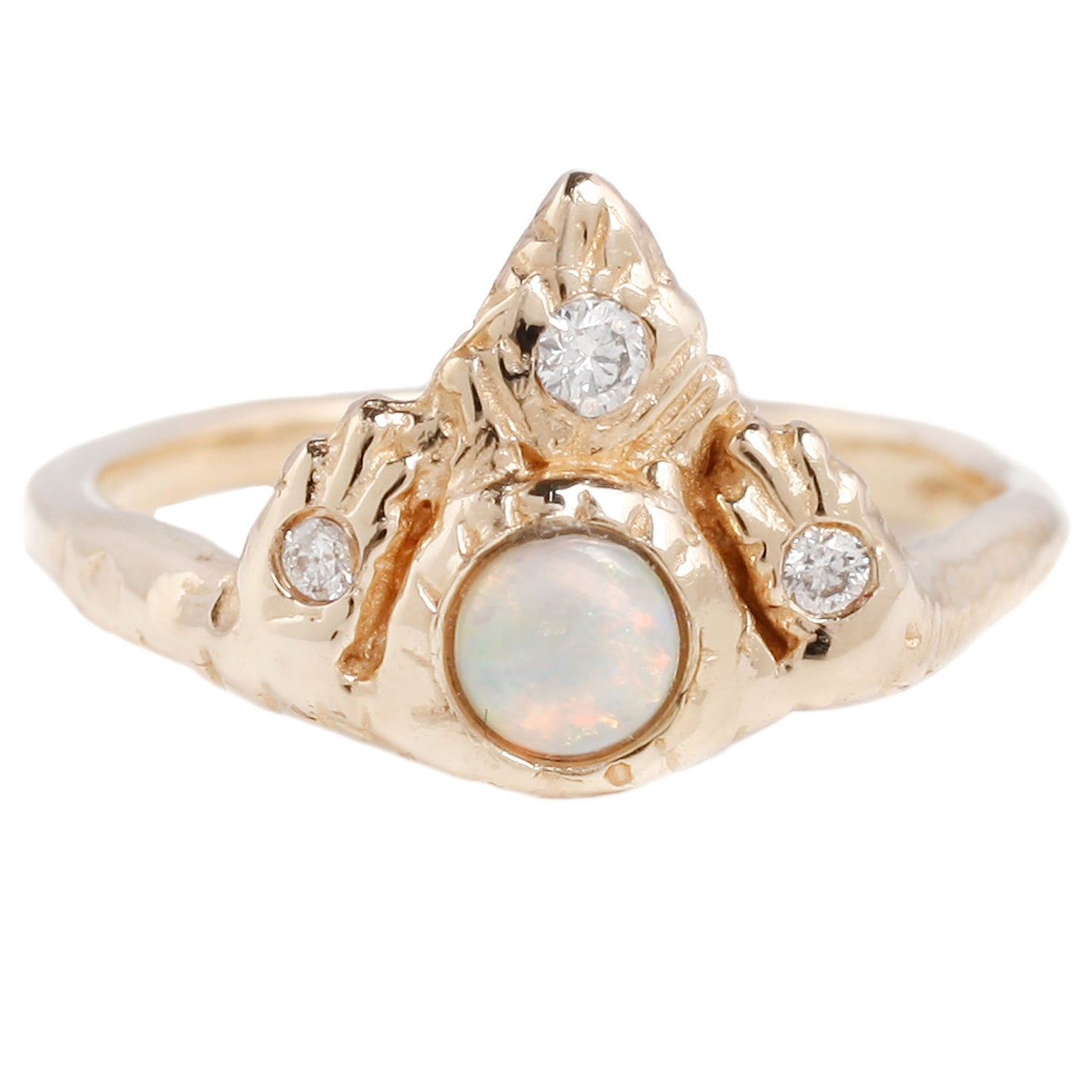 Communion By Joy Temple Of Light Ring Opal and Diamond