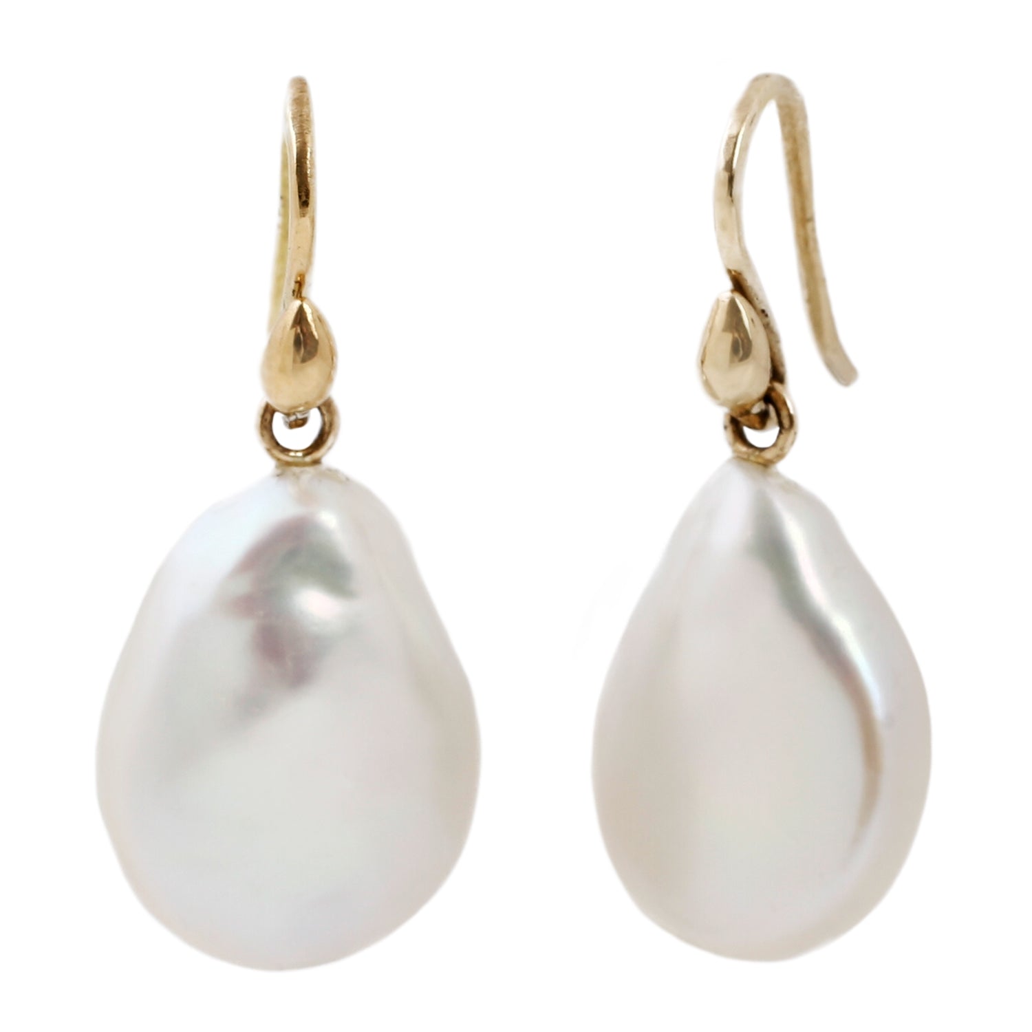 Kimberlin Brown White Biwa Pearl Drops.