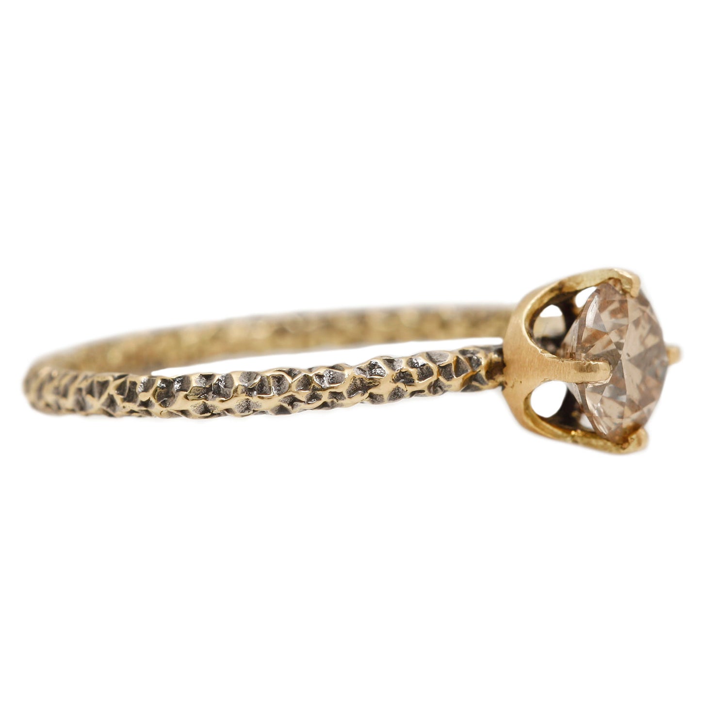 Homespun Brown Sugar Diamond Ring