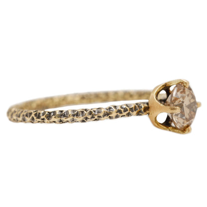 Homespun Brown Sugar Diamond Ring