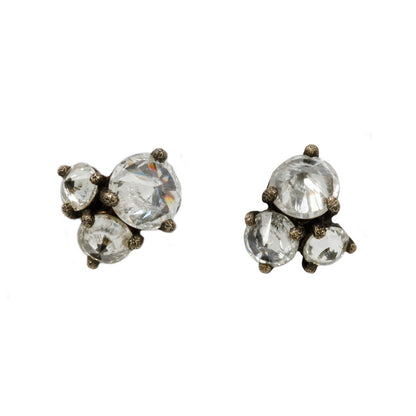Tap by Todd Pownell Inverted Diamond Prong Studs