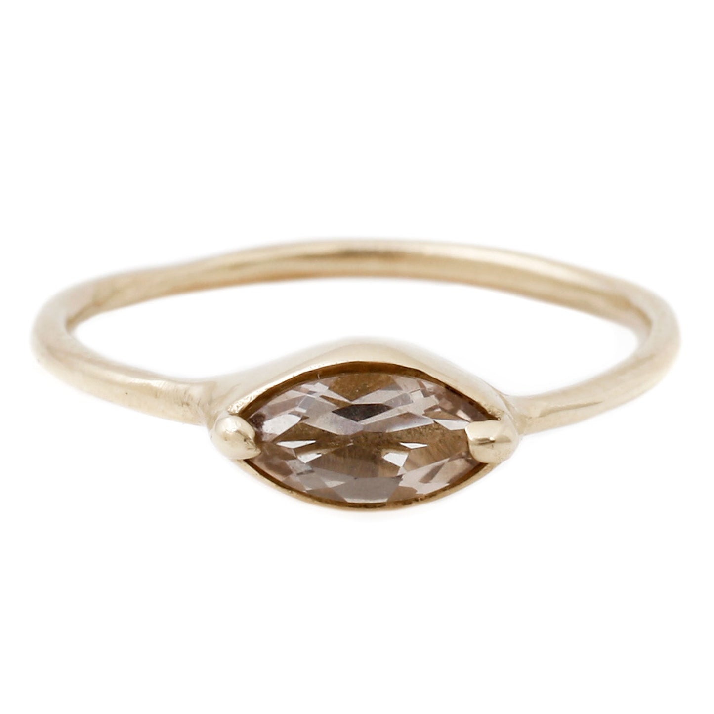 Lauren Wolf Jewelry Marquise Morganite Ring