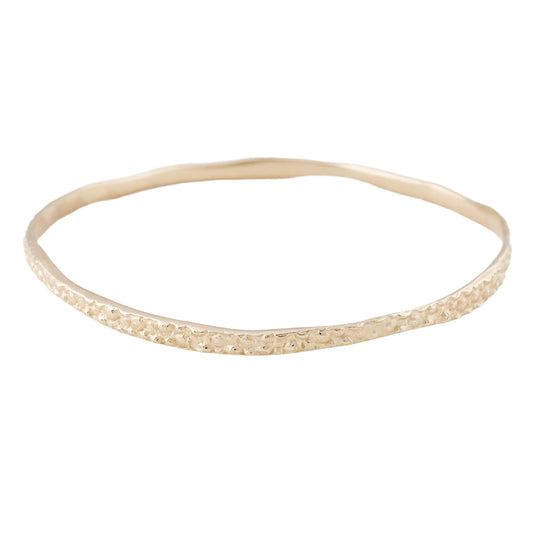 14k Gold Stingray Bangle