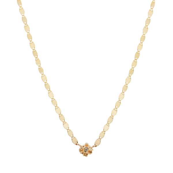 Multi Diamond Slice Necklace 2 