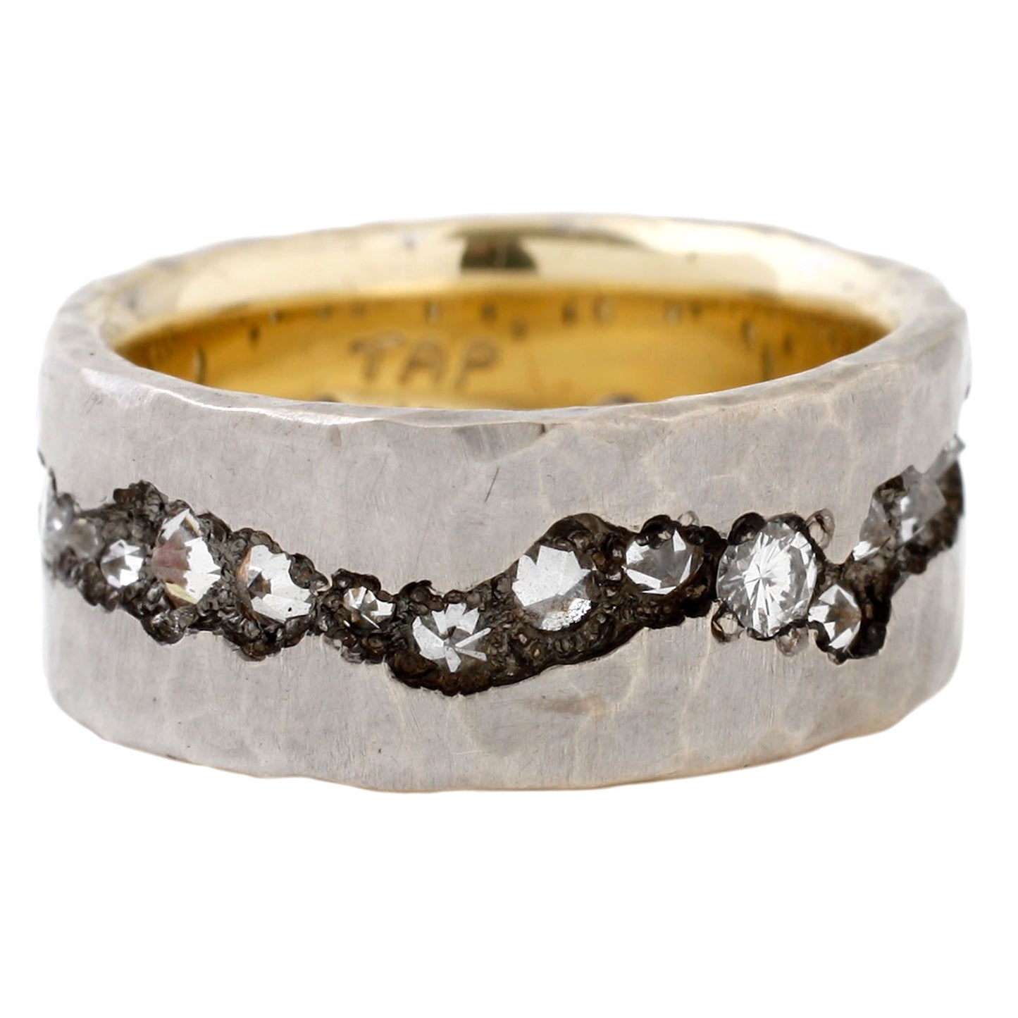 TAP by Todd Pownell White Diamond Eternity Band Ring
