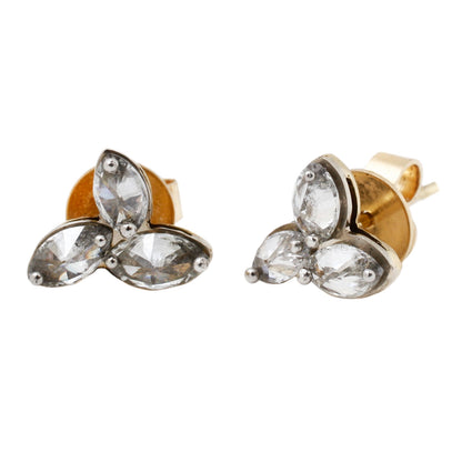 TAP by Todd Pownell Gray Diamond Cluster Stud Earrings