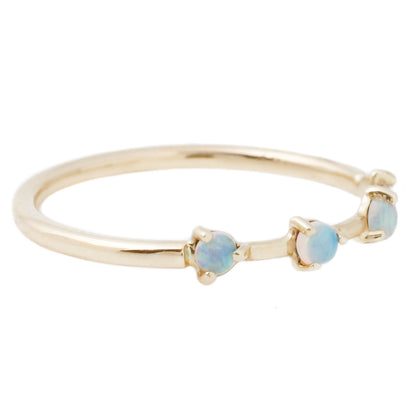 Four Step Opal Ring