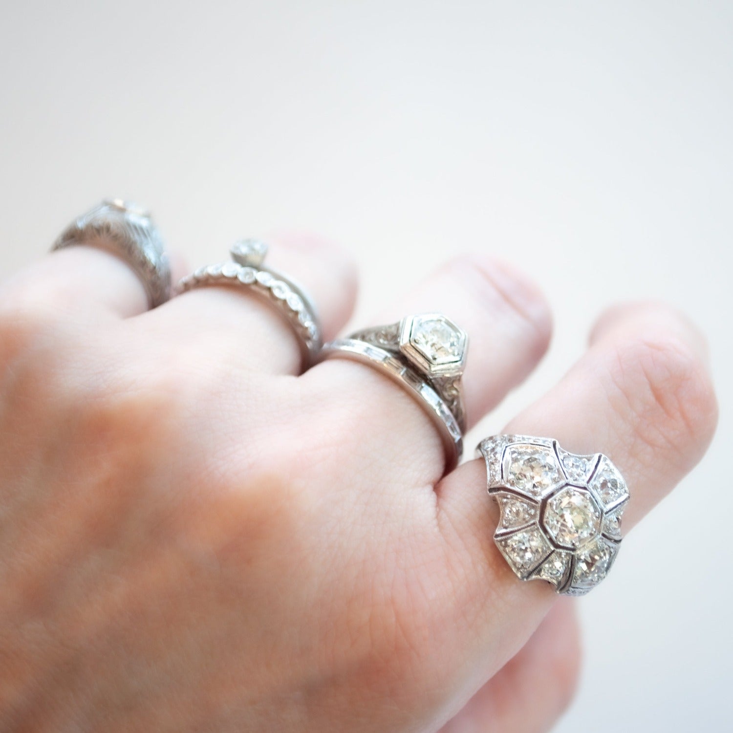 Platinum rings
