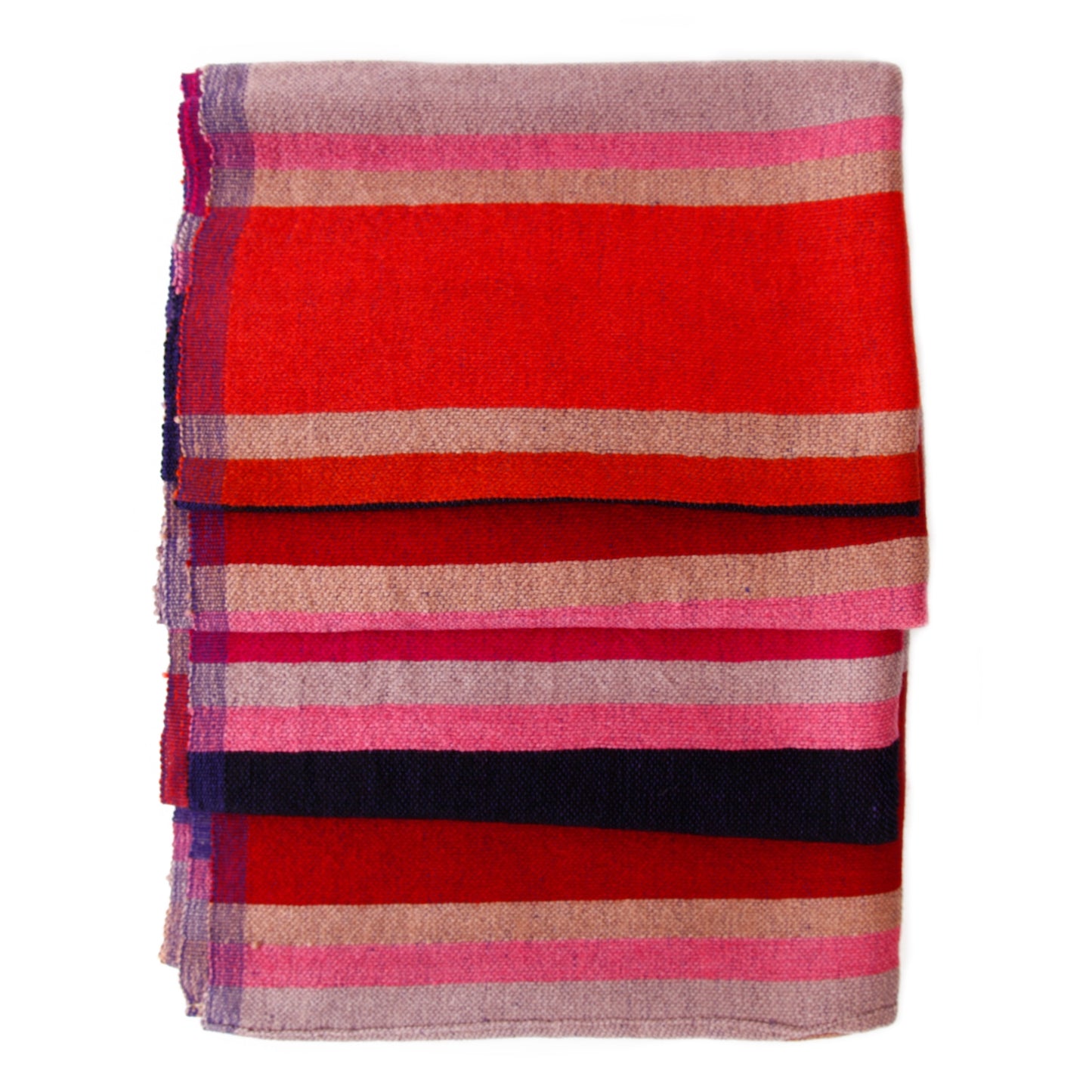 Purple Stripe Desert Scarf