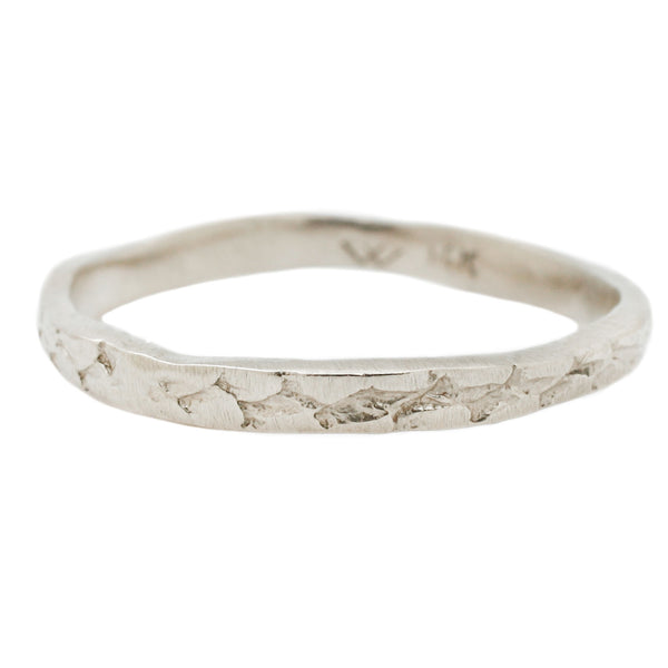 White Gold Urchin Bubbles Band 3 