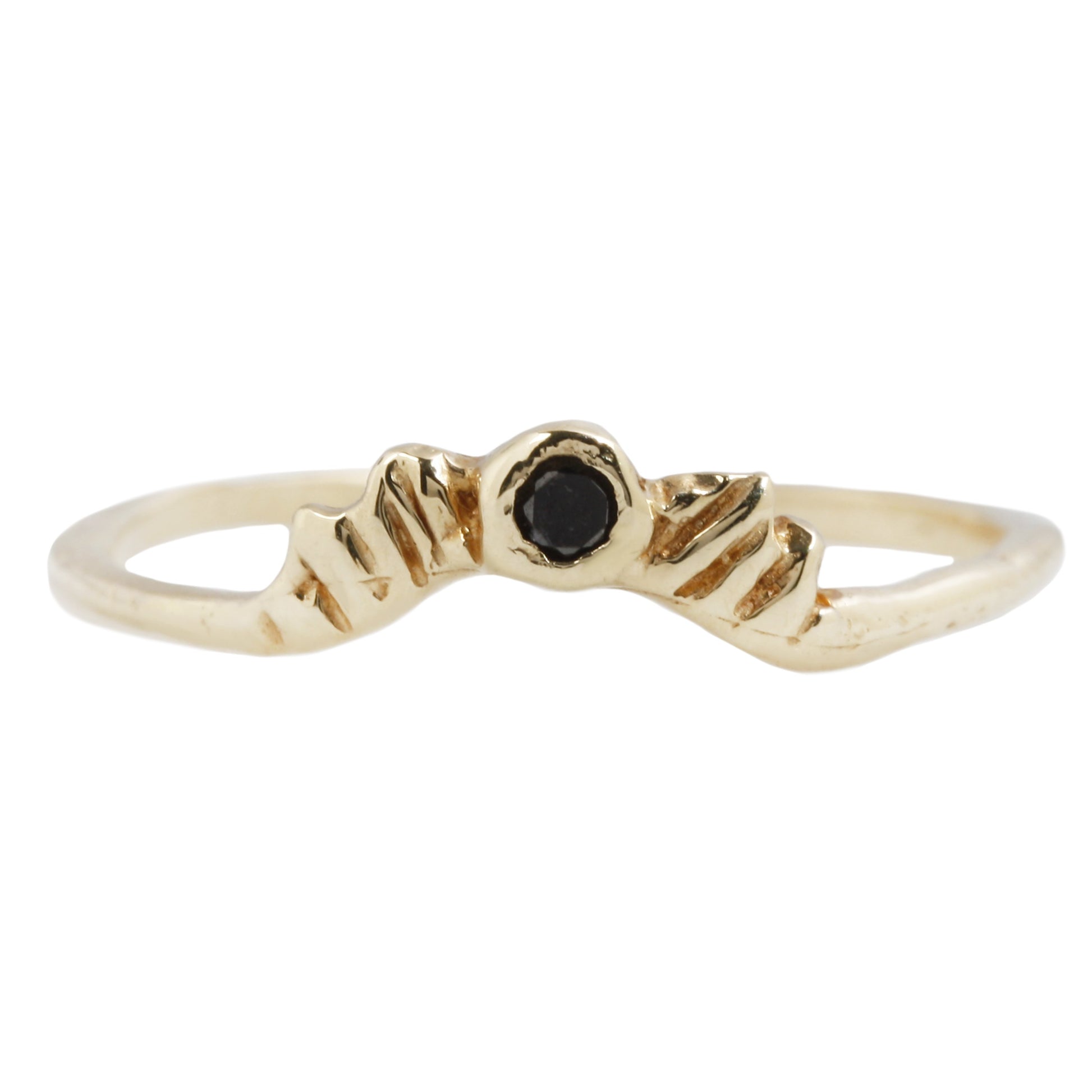 COMMUNION BY JOY BLACK DIAMOND RADIANCE RING