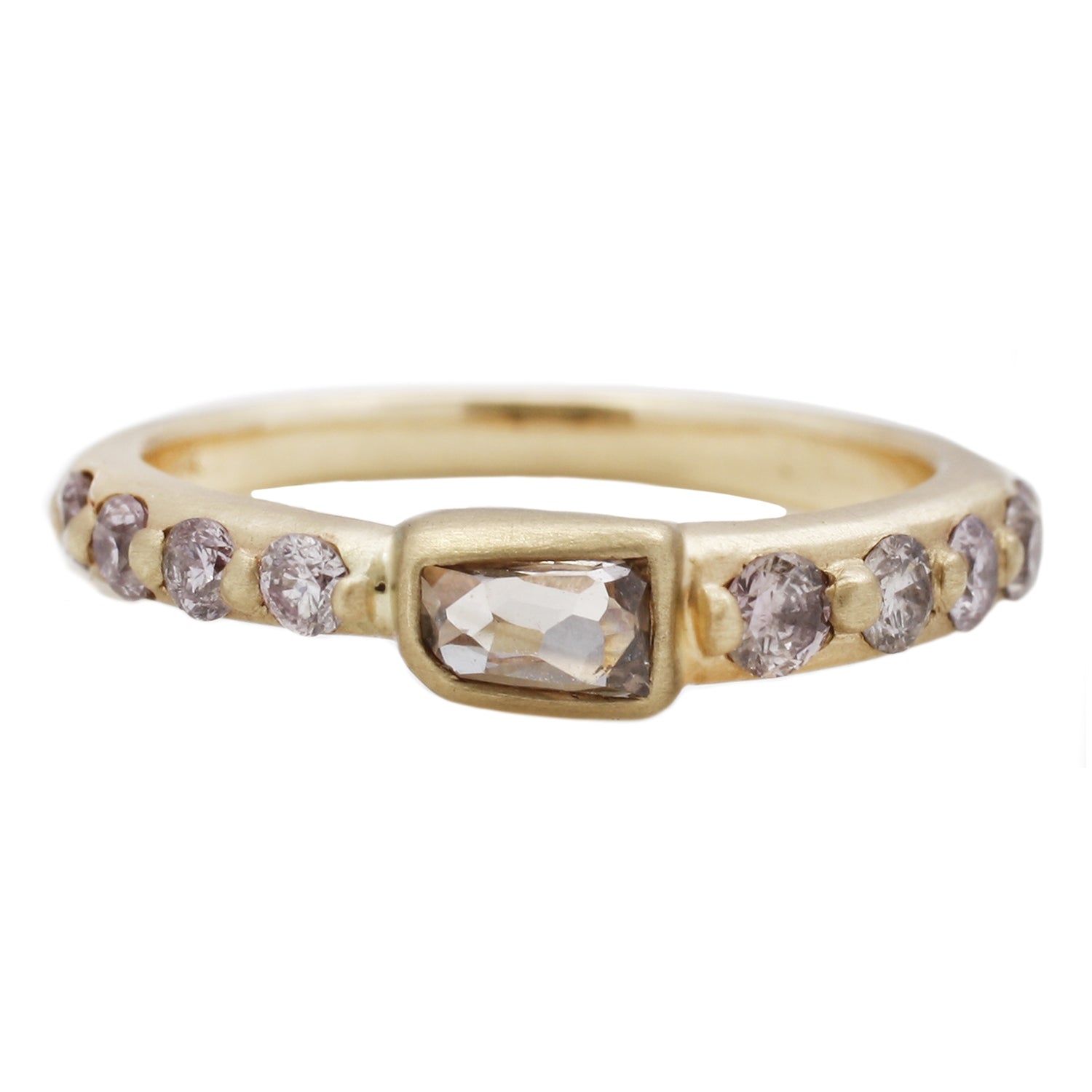 Rebecca Overmann Fancy Purple Diamond Ring