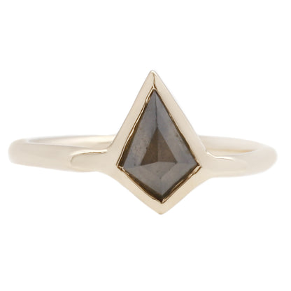 Adeline Gold Orion Ring with Gray Diamond
