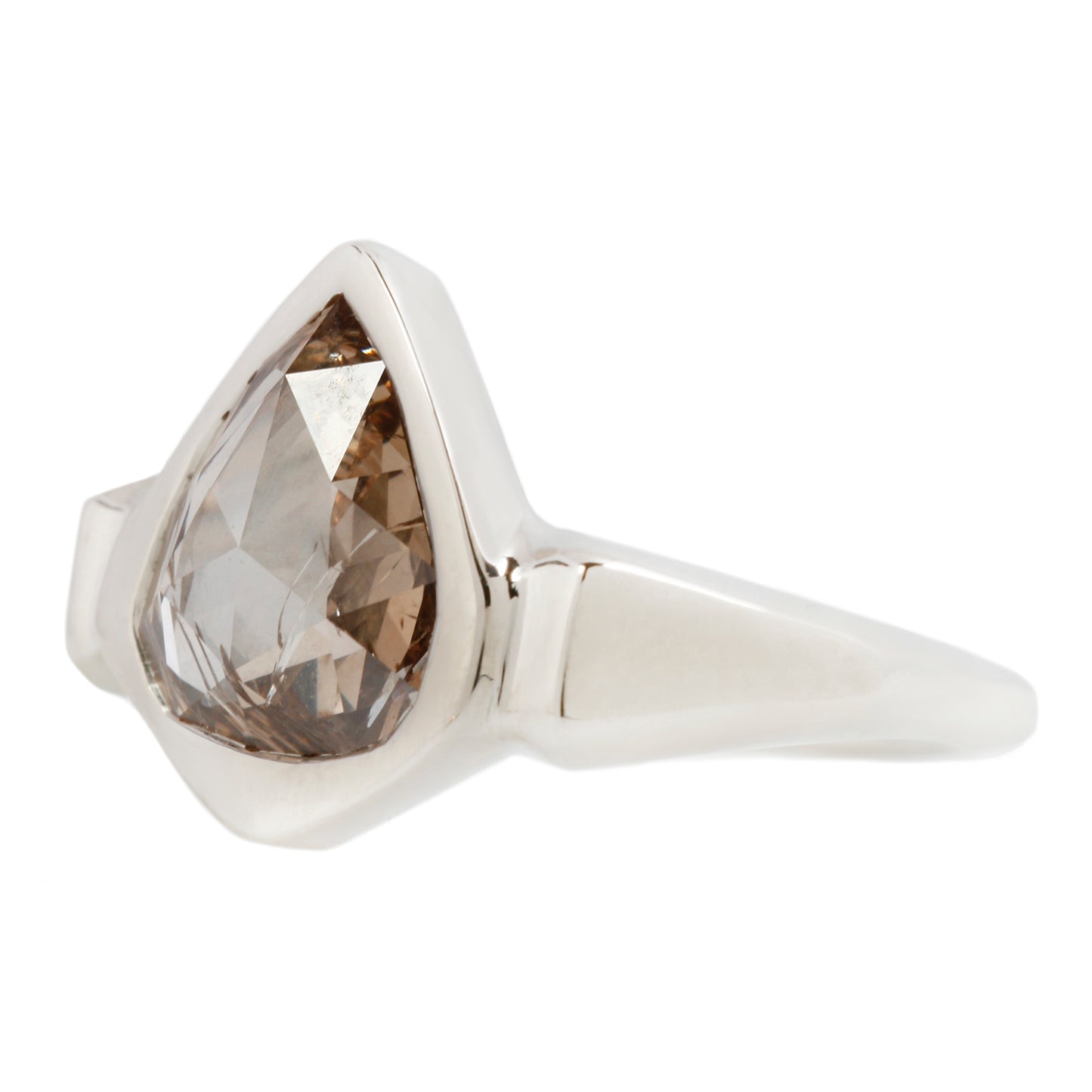Rose Cut Lighthouse Ring