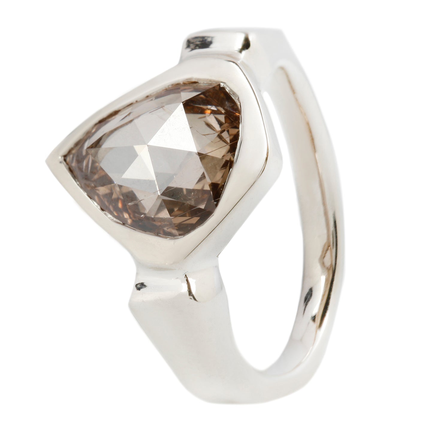 Rose Cut Lighthouse Ring