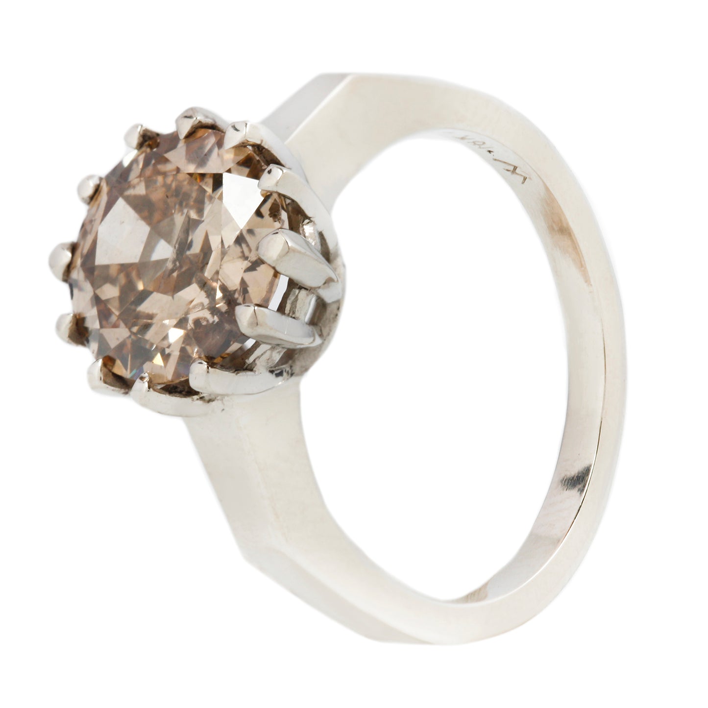 Argyle Solitaire Ring