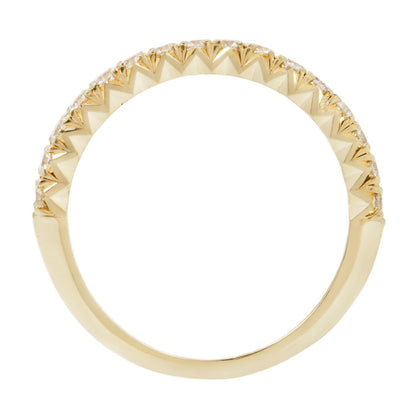 French Set Diamond Half Eternity