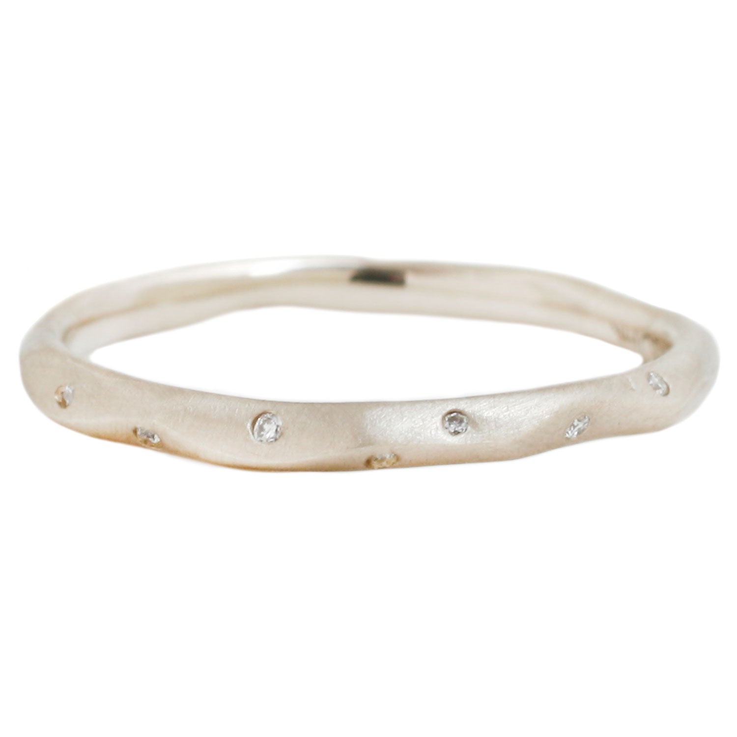 Rebecca Overmann Diamond Water Band in White Gold