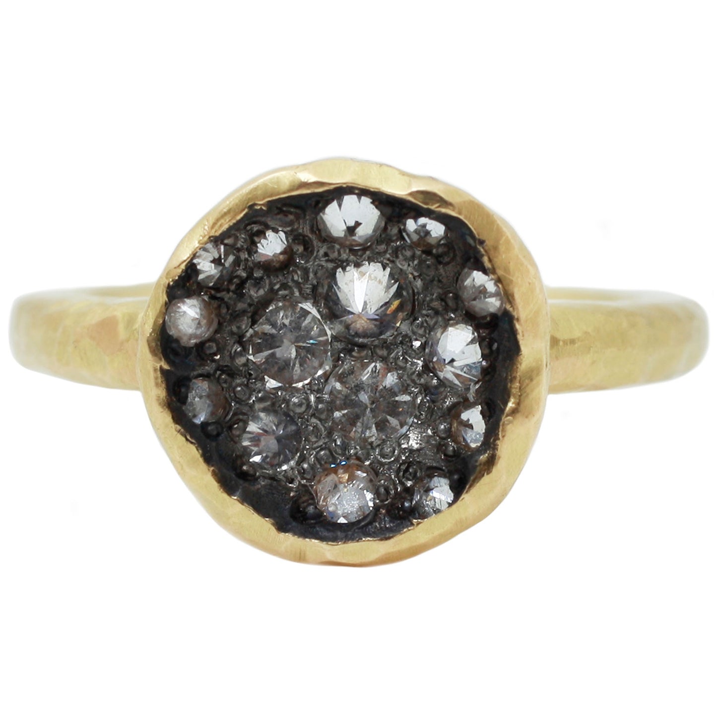 TAP by Todd Pownell Diamond Crater Ring