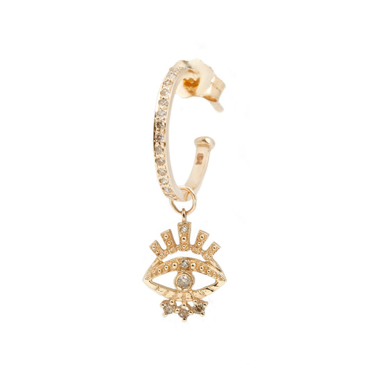 Celine D'Aoust Sun Eye Single Earring