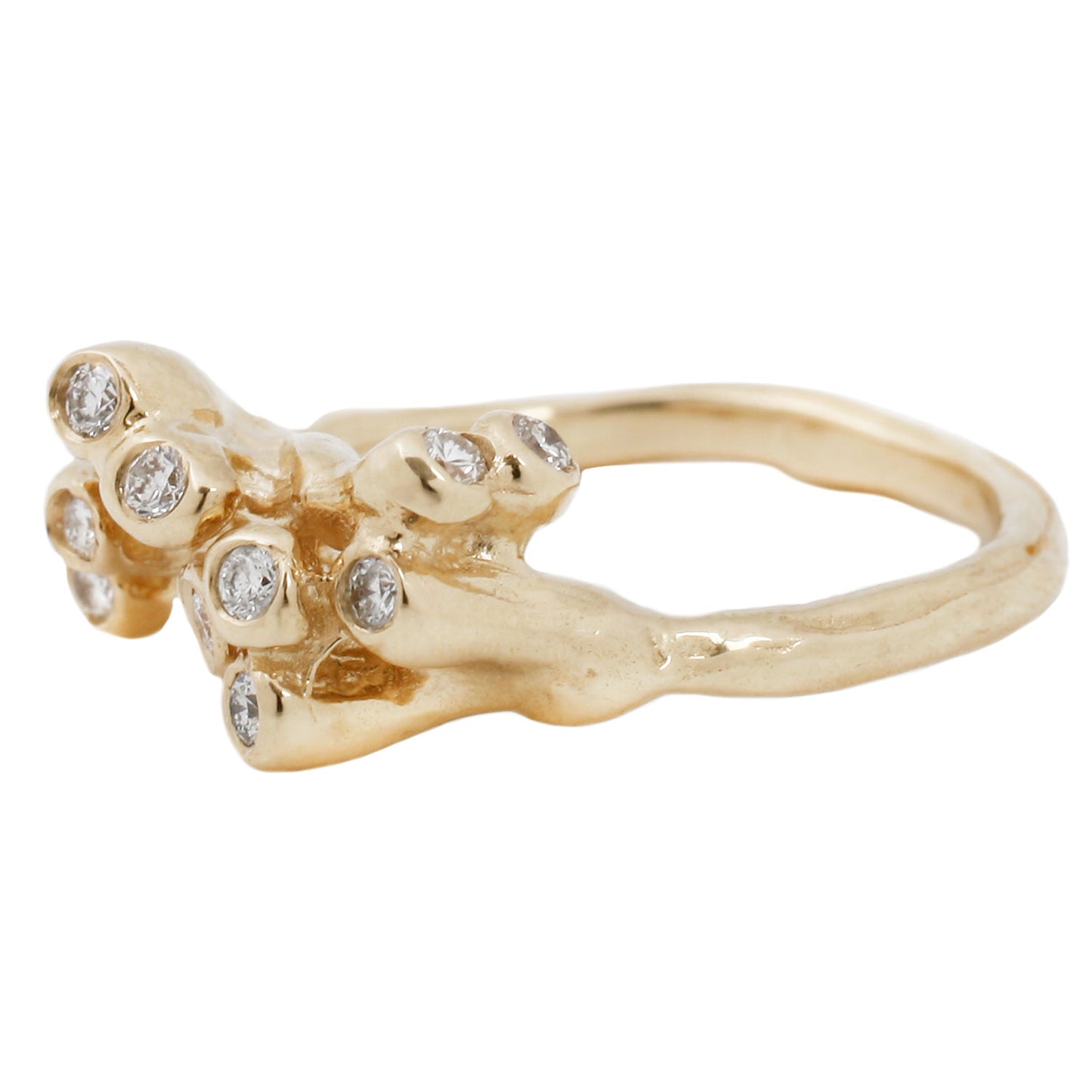 Diamond Sea Anemone Ring