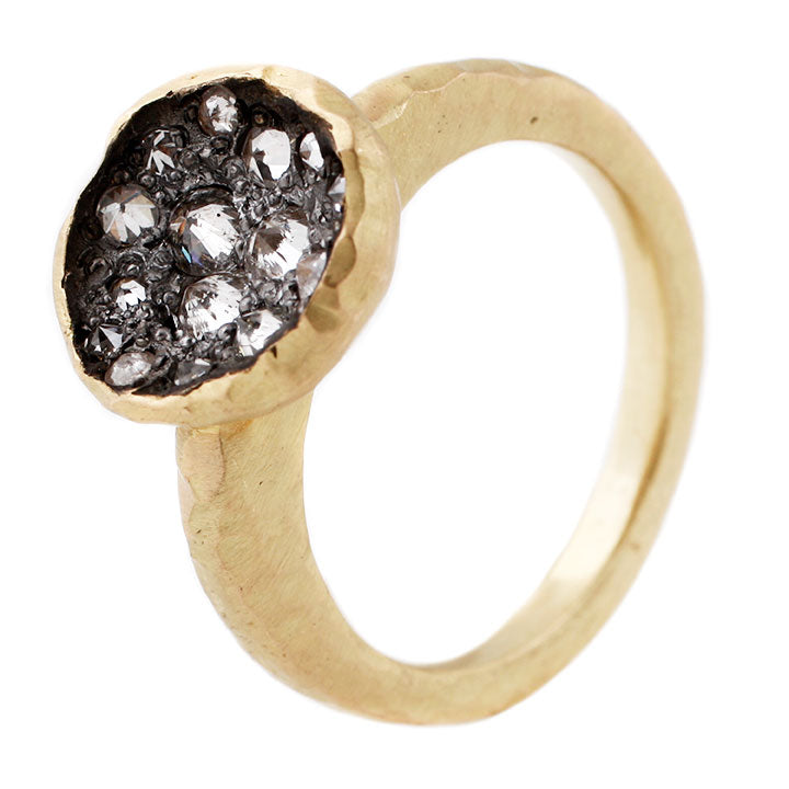 Diamond Crater Ring