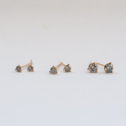 Sarah Swell Salt & Pepper Diamond Studs