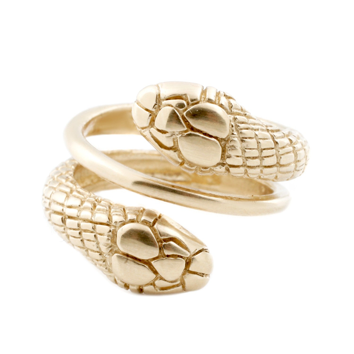 Katrina LaPenne Gold Double Snake Ring