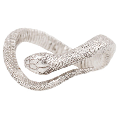 Silver Serpent Ring