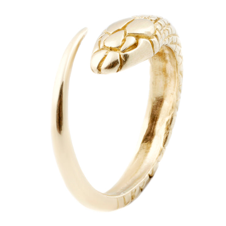 Gold Single Snake Ring