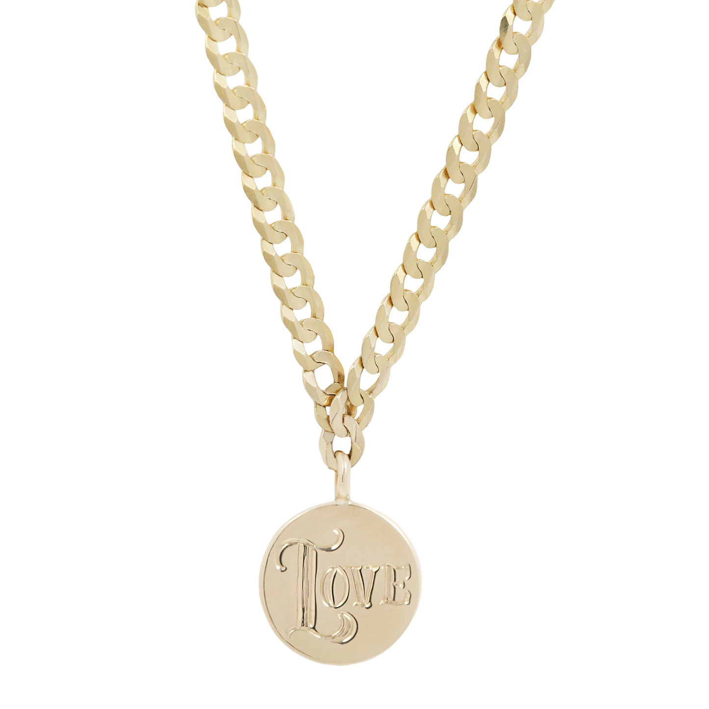 Medallion Signet Necklace