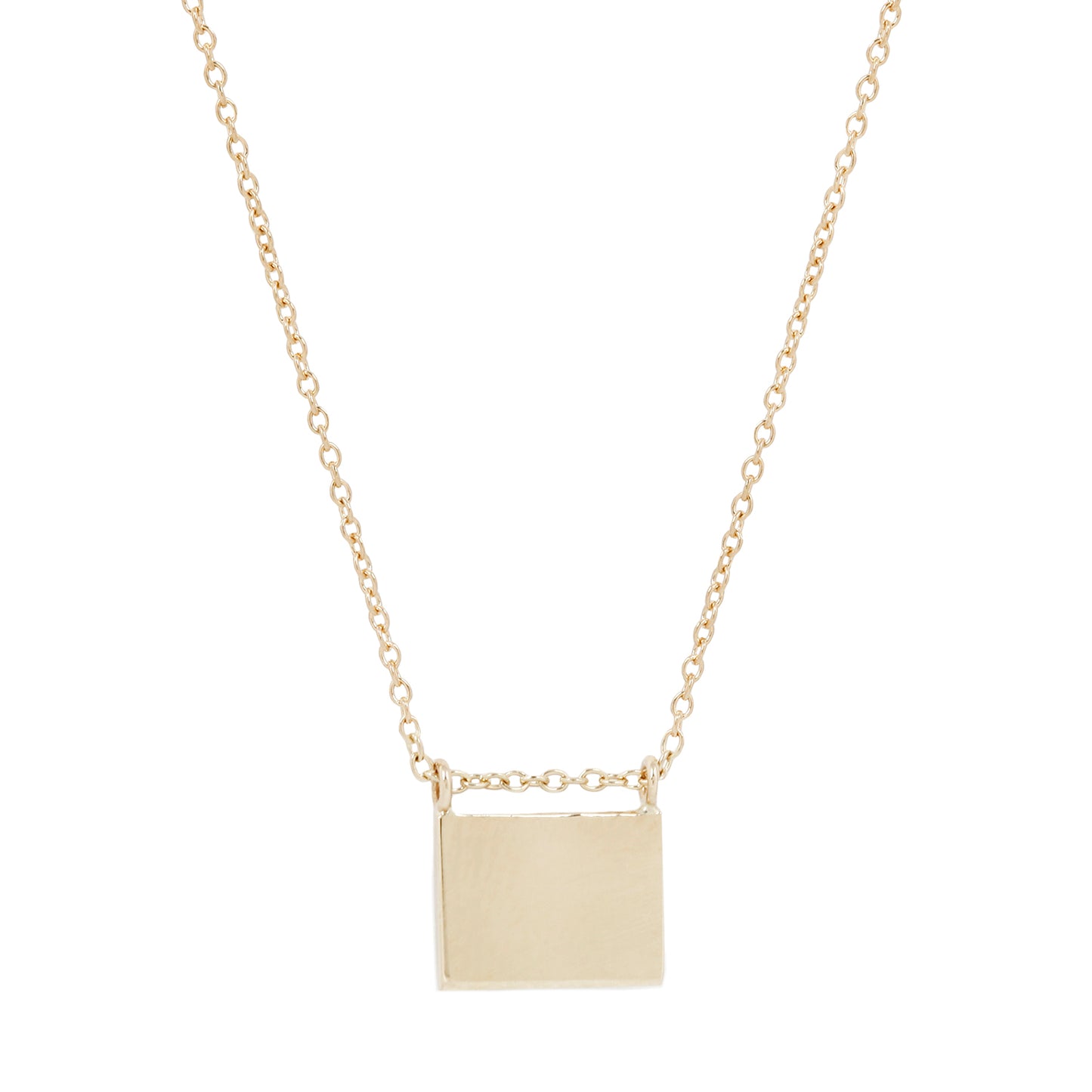 Saturn Postcard Necklace