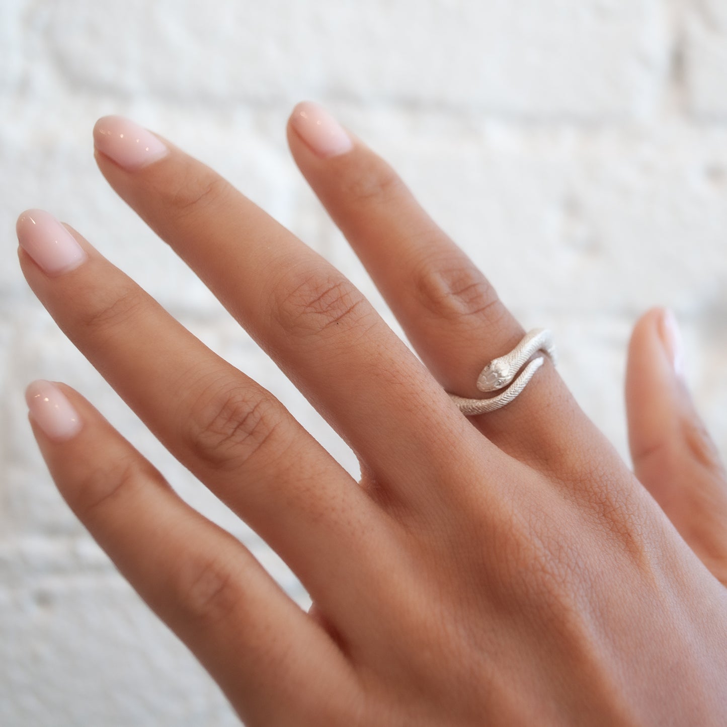Sterling Silver Serpent Ring
