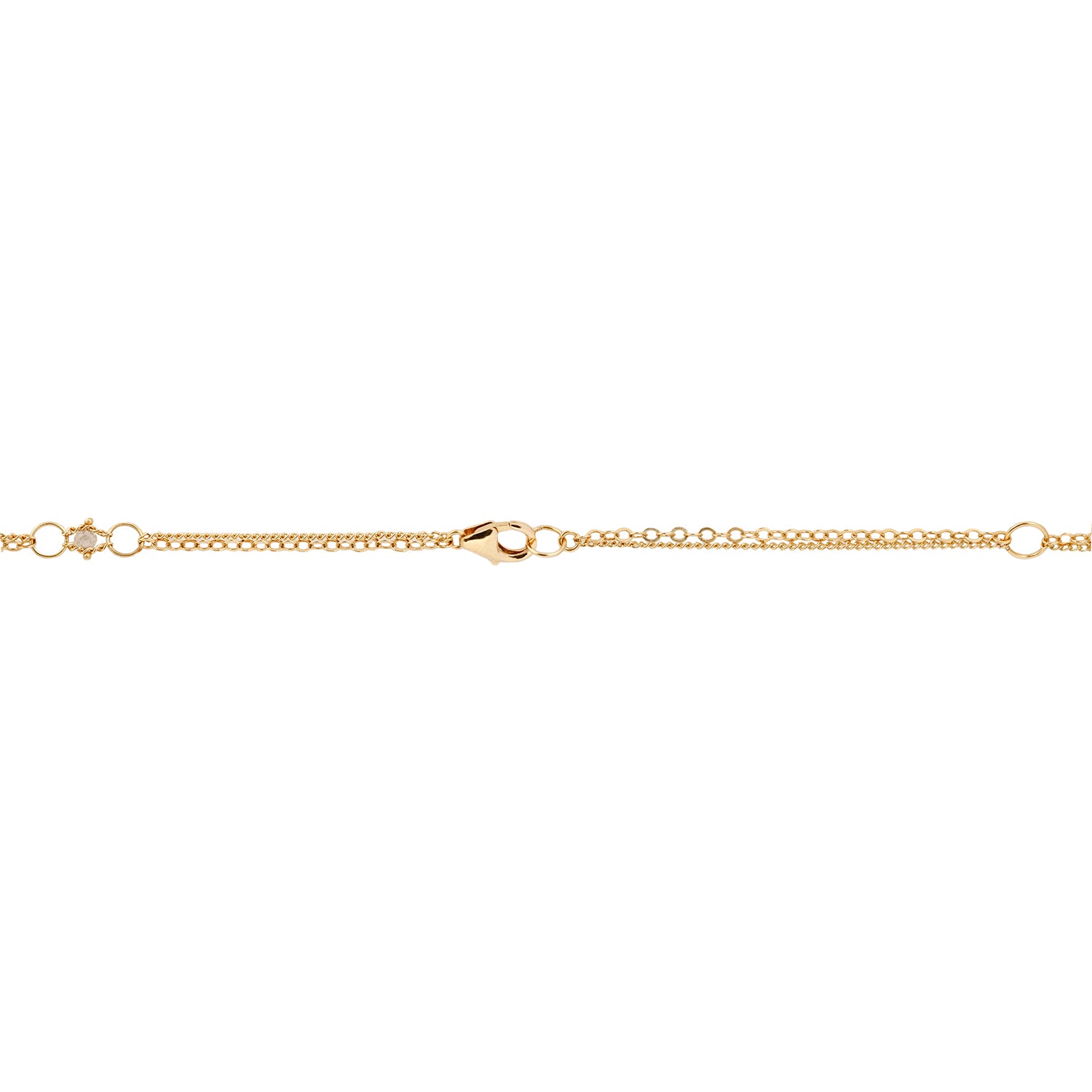 Silver Diamond Whisper Chain Necklace – ESQUELETO