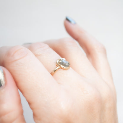 Heart of Antinous Solitaire Ring
