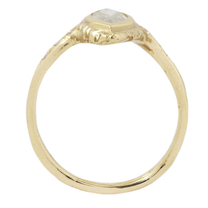 Sunlight Diamond Marquise Ring