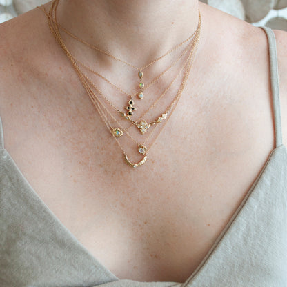 Mini Eye Of The Warrior Necklace – ESQUELETO