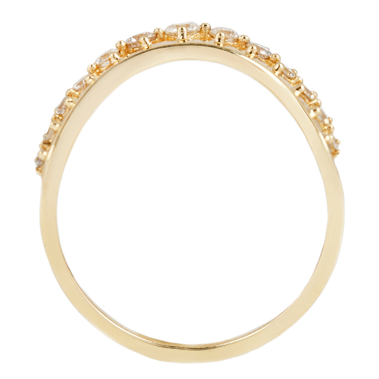 Big Crown Diamond Ring