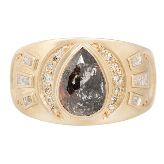 Diamond Deco Beam Ring