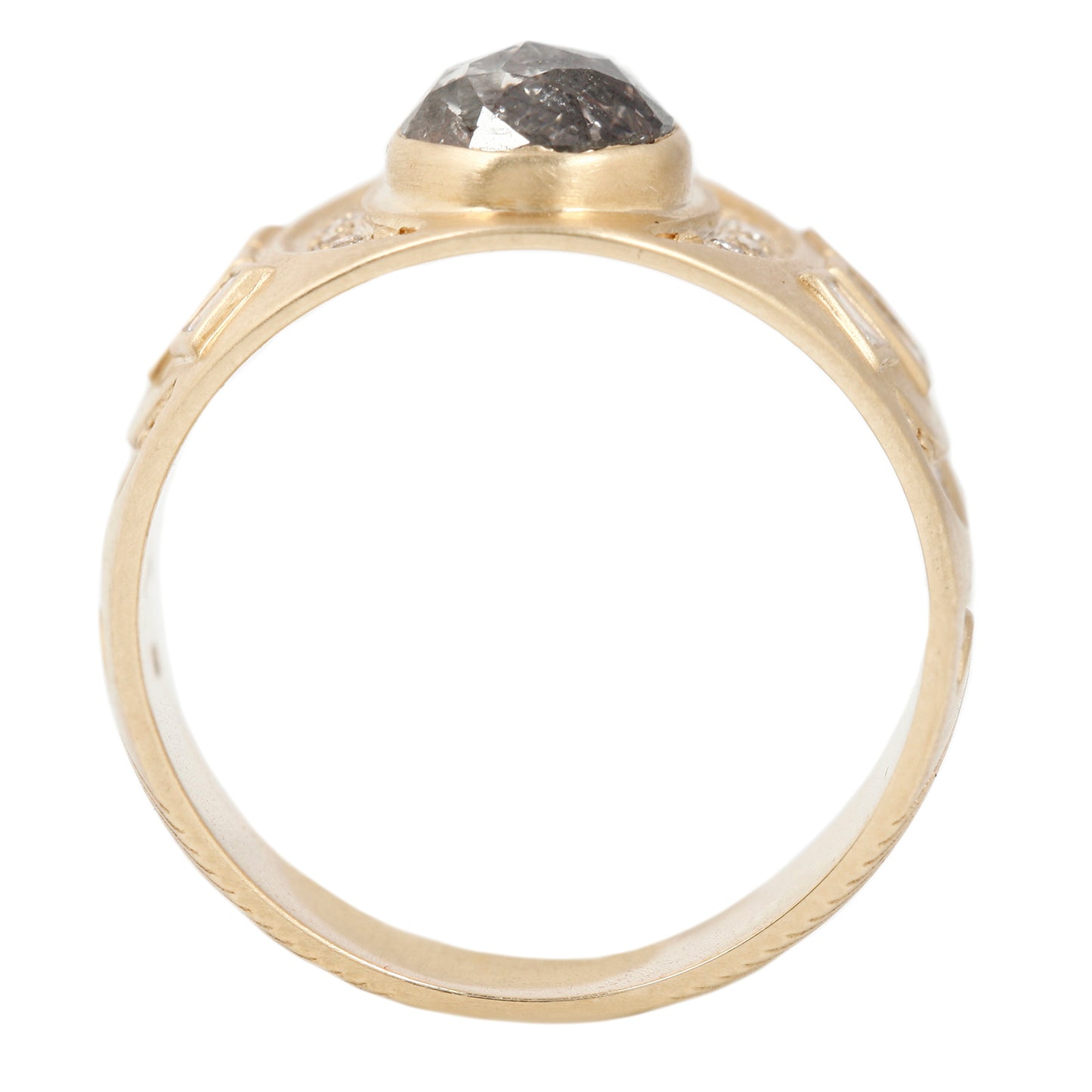 Diamond Deco Beam Ring