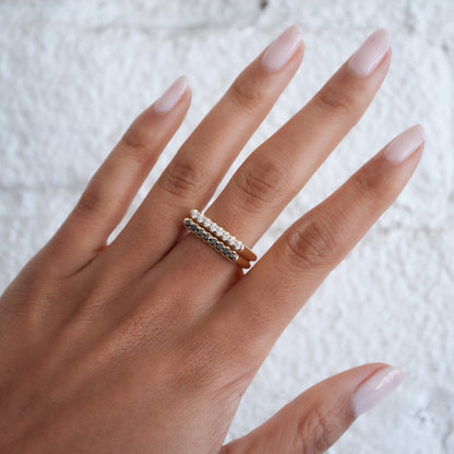 Stacking Square with White Diamonds