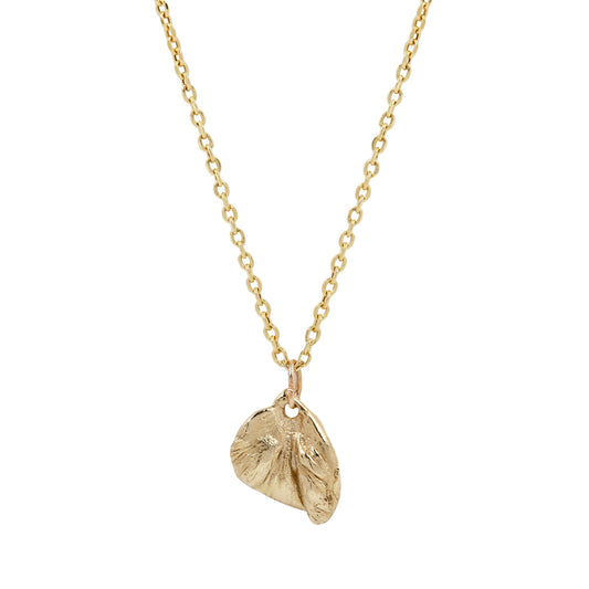 IV Gold Shard Pendant Necklace