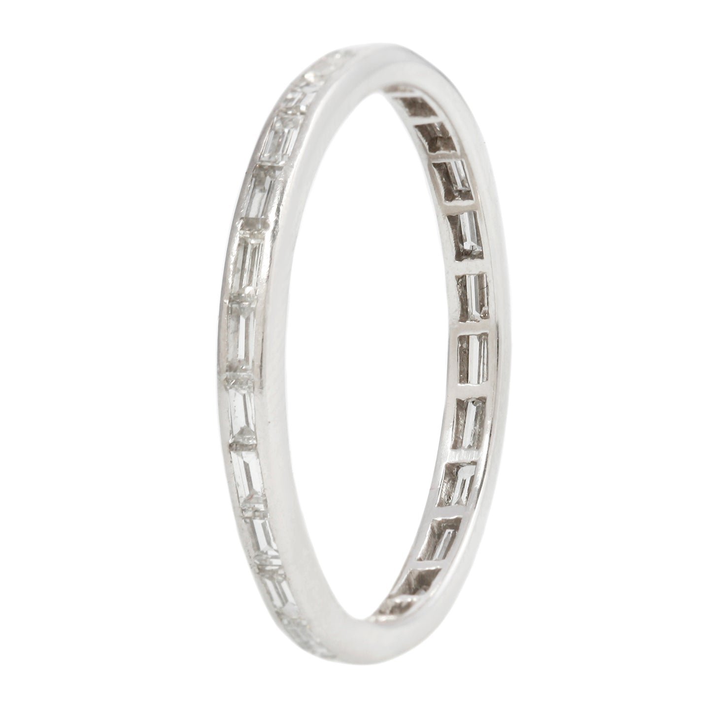 Baguette Eternity Diamond Band