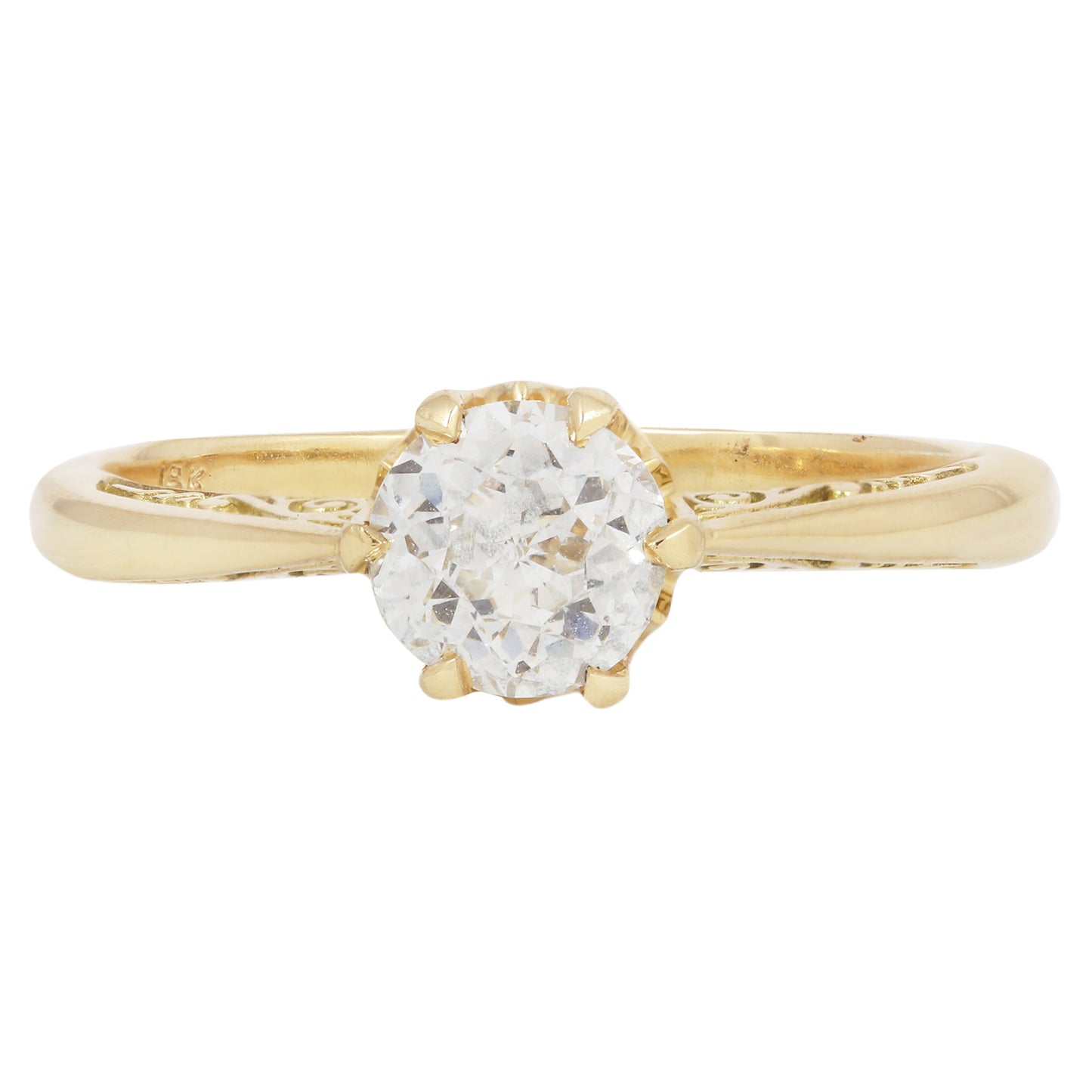 Radiant Crown Jubilee Diamond Solitaire