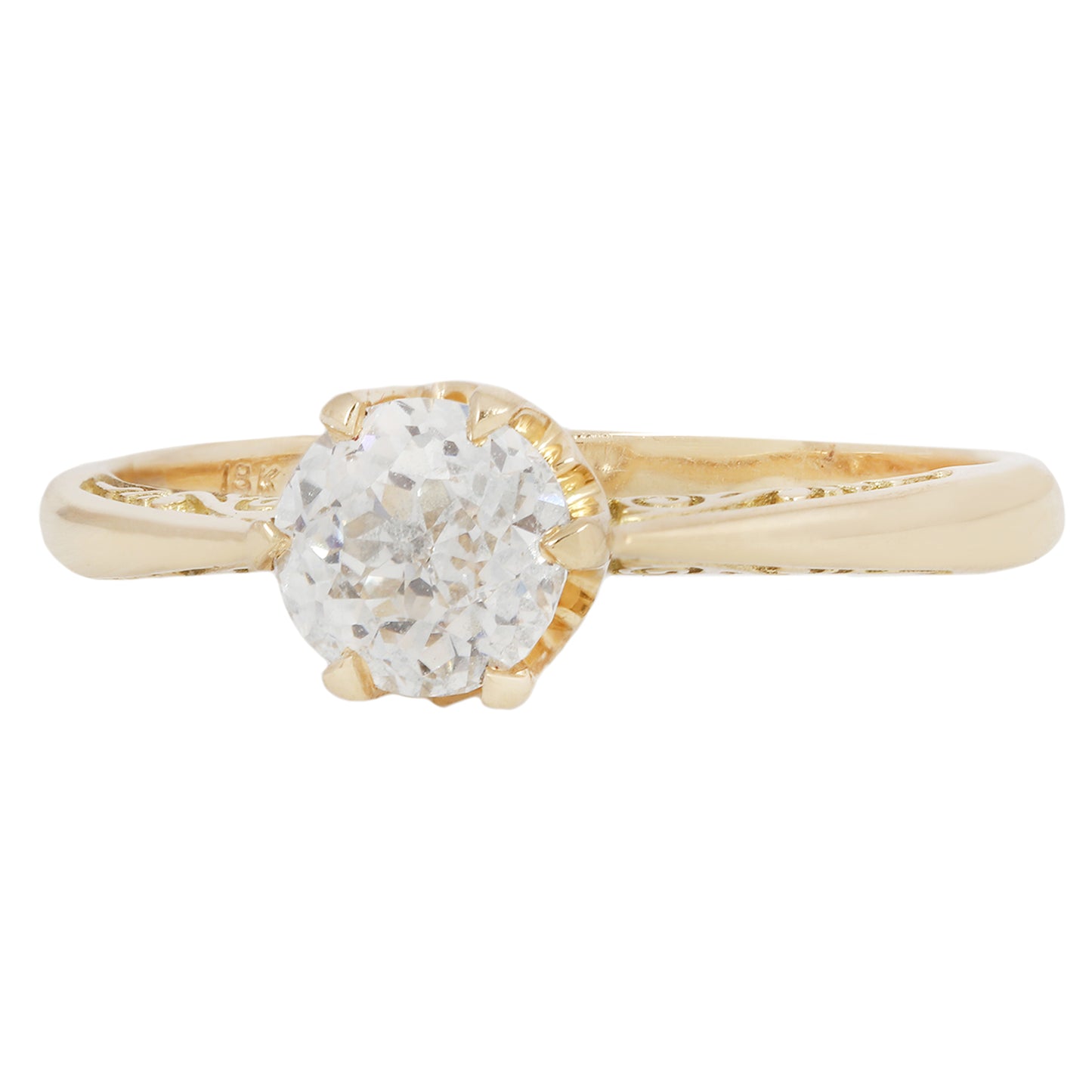 Radiant Crown Jubilee Diamond Solitaire