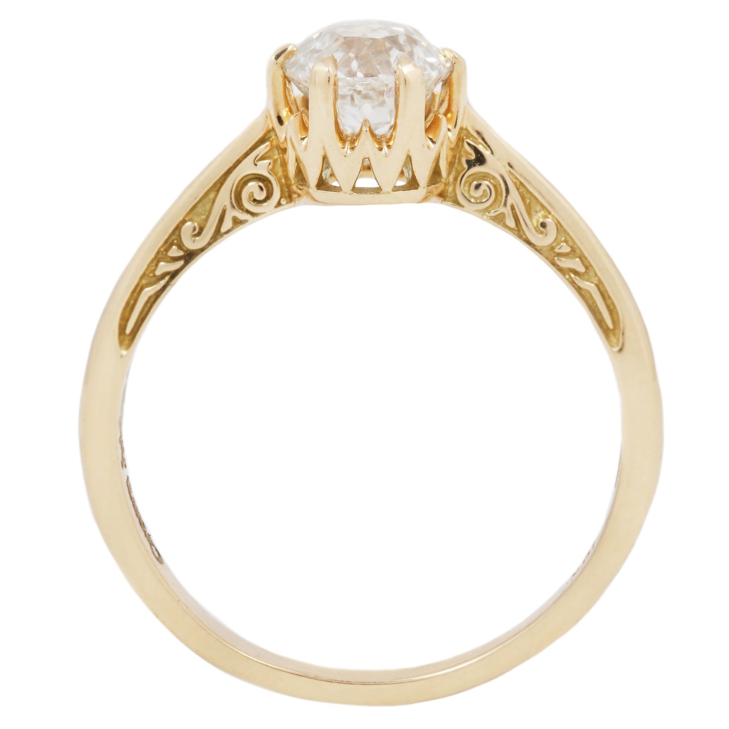 Radiant Crown Jubilee Diamond Solitaire